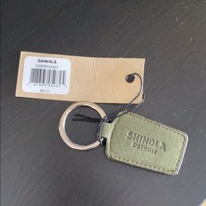 Shinola Leather Key Ring